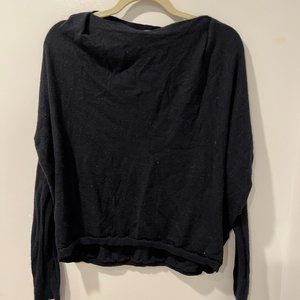 Vince Cashmere Boatneck Black Sweater M